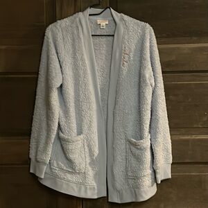 Lacey Chabert Collection Light Blue Size Large‎ Cardigan